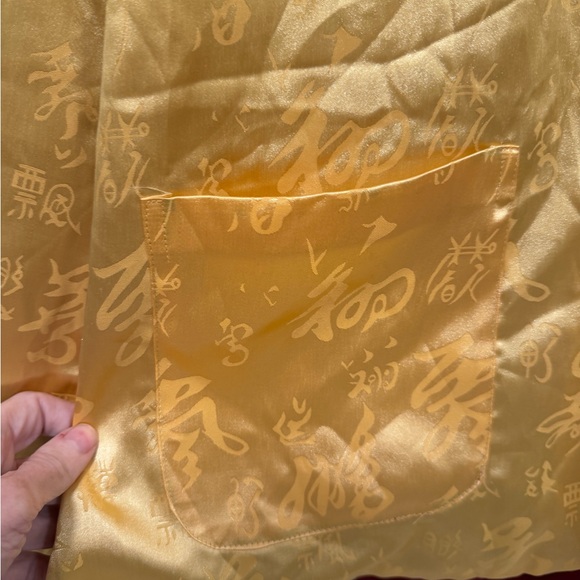 Stylish Red Women's Silk Jacket - Picture 9 of 13